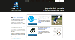 Desktop Screenshot of ankgolflogistics.com